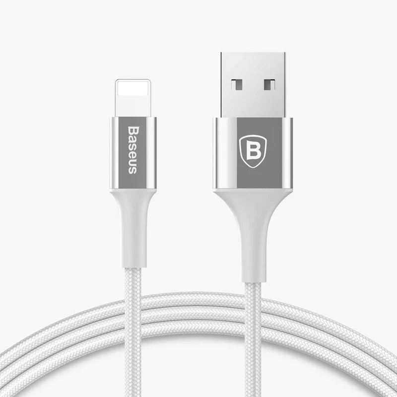 Baseus Lighting USB-Kabel für iPhone X XS Max XR 8 7 6 6s Plus 5 5S SE iPad Schnellladeladegerät Datenkabel Handykabel