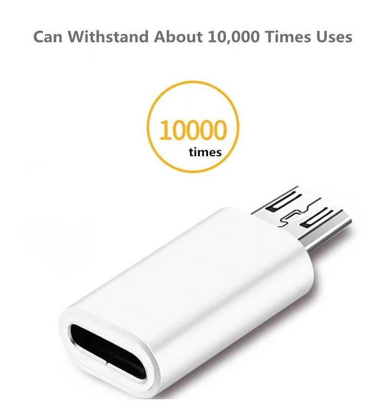 Typ c auf Micro USB Android Phone Kabel Adapter Ladegerät Konverter für Xiaomi Mi6 Mi5 Huawei P9 P10 letv Typ c Kabel
