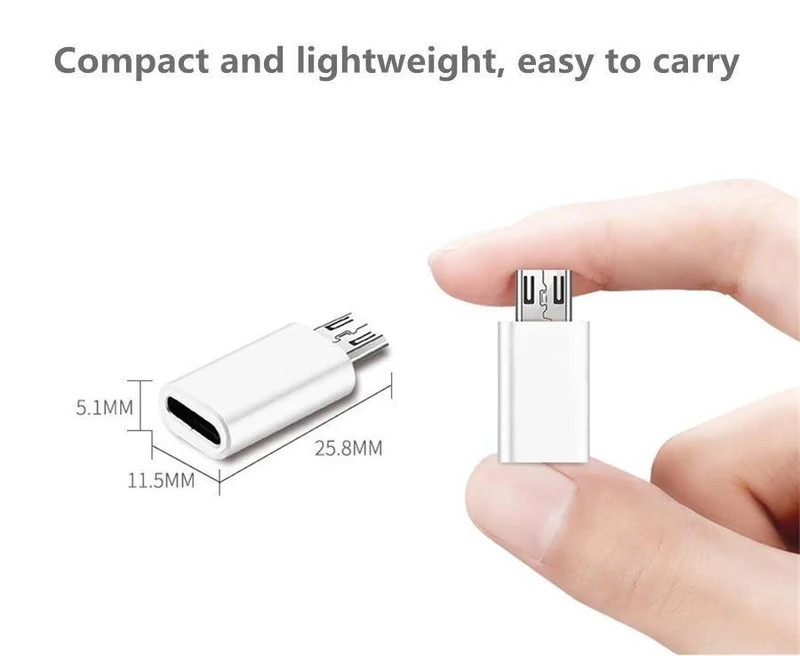 Typ c auf Micro USB Android Phone Kabel Adapter Ladegerät Konverter für Xiaomi Mi6 Mi5 Huawei P9 P10 letv Typ c Kabel