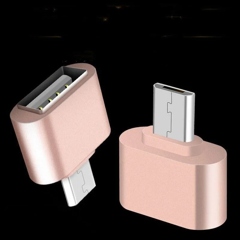 Micro USB OTG Kabel Adapter 2.0 Konverter für Handy Android Samsung USB Tablet PC zu Flash Drive Maus OTG Hub