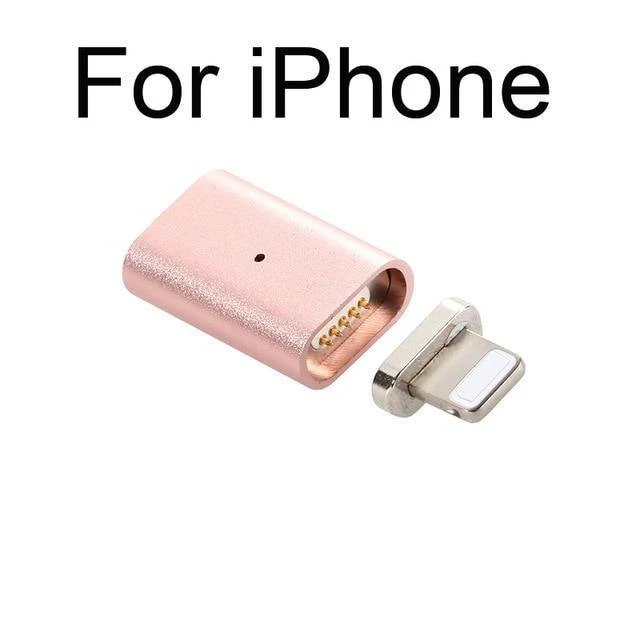 Magnetische Adapter Daten Für iPhone XR XS Max X 8 7 6S 6 Plus 5 5S SE Metall stecker Handy Ladegerät Lade Konverter Adapter