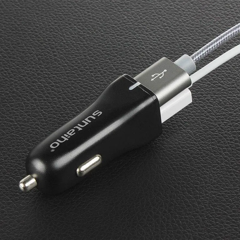 Suntaiho Mini 12-24 V Dual USB-Anschlüsse Autoladegerät Schnelllade-Autoladegerät für Mobiltelefone für iPhone 7 7 plus SE für Samsung S6 S5