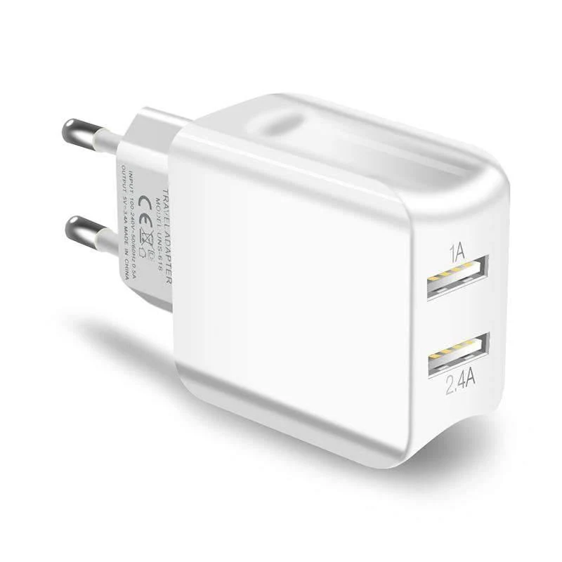 Suntaiho Universal Dual USB Port Ladegerät Reise Wandladegerät Adapter Smart Handy Ladegerät für iPhone/Samsung/Xiaomi/iPad