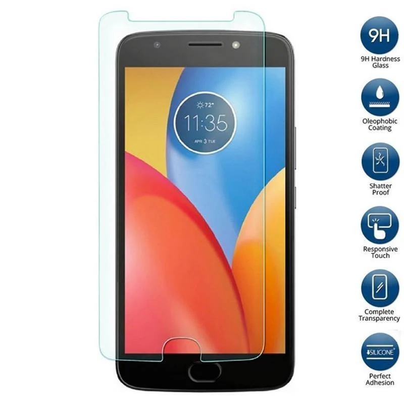 Displayschutz aus gehärtetem Glas Motorola E4 Plus