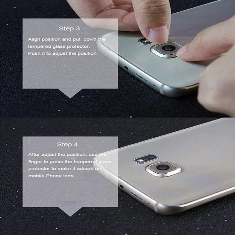 Galaxy S8 Taschenlampenfolie aus gehärtetem Glas