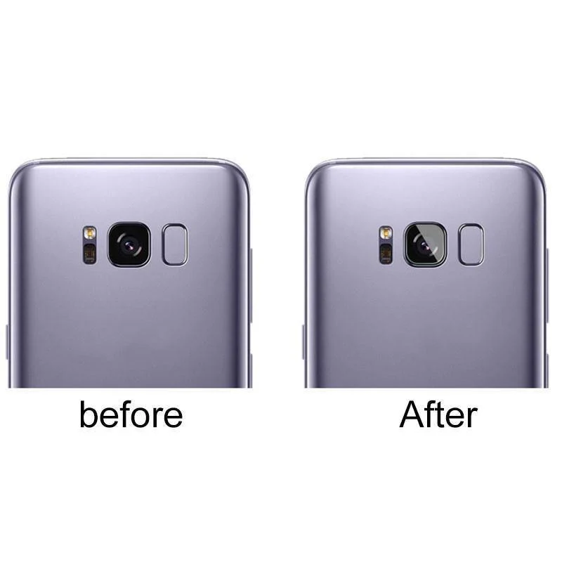 Galaxy S8 Taschenlampenfolie aus gehärtetem Glas