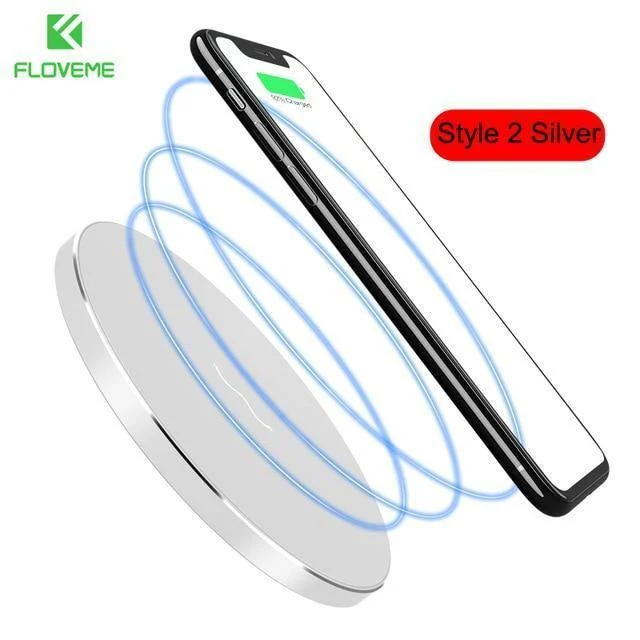 FLOVEME 5V/9V Qi Wireless-Ladegerät für Samsung Galaxy S8 S7 S9 Note 8 für iPhone X 8 8 Plus Google Nexus 4/5 Schnellladestation