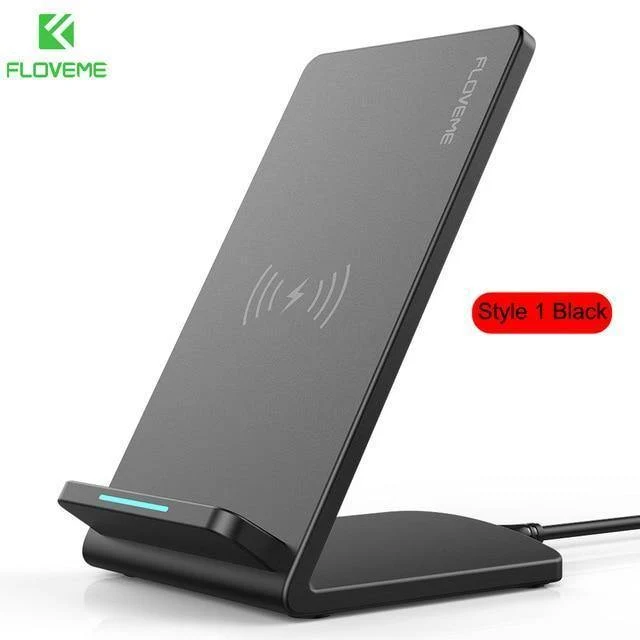 FLOVEME 5V/9V Qi Wireless-Ladegerät für Samsung Galaxy S8 S7 S9 Note 8 für iPhone X 8 8 Plus Google Nexus 4/5 Schnellladestation
