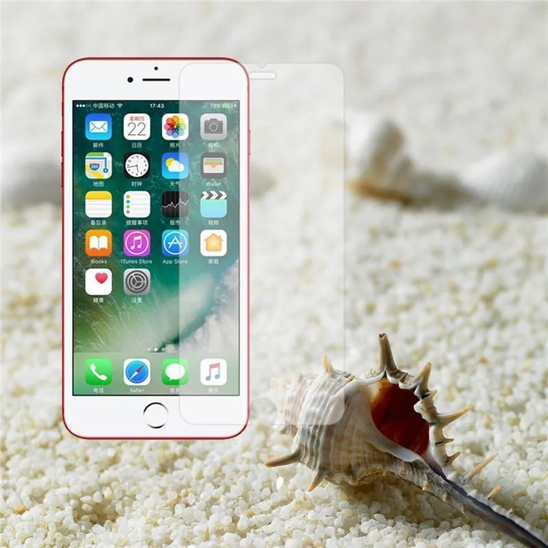 Displayschutzfolie aus gehärtetem Glas für iPhone 7