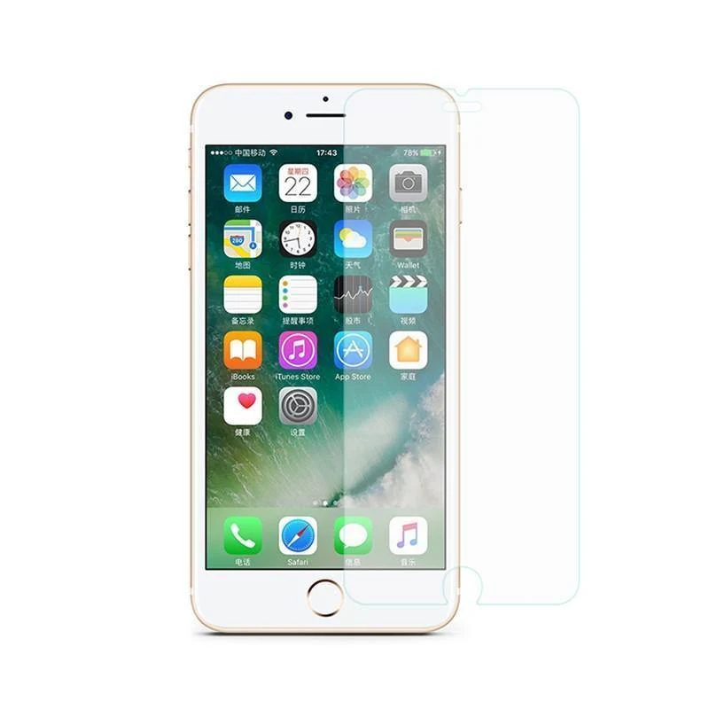 Displayschutzfolie aus gehärtetem Glas für iPhone 7