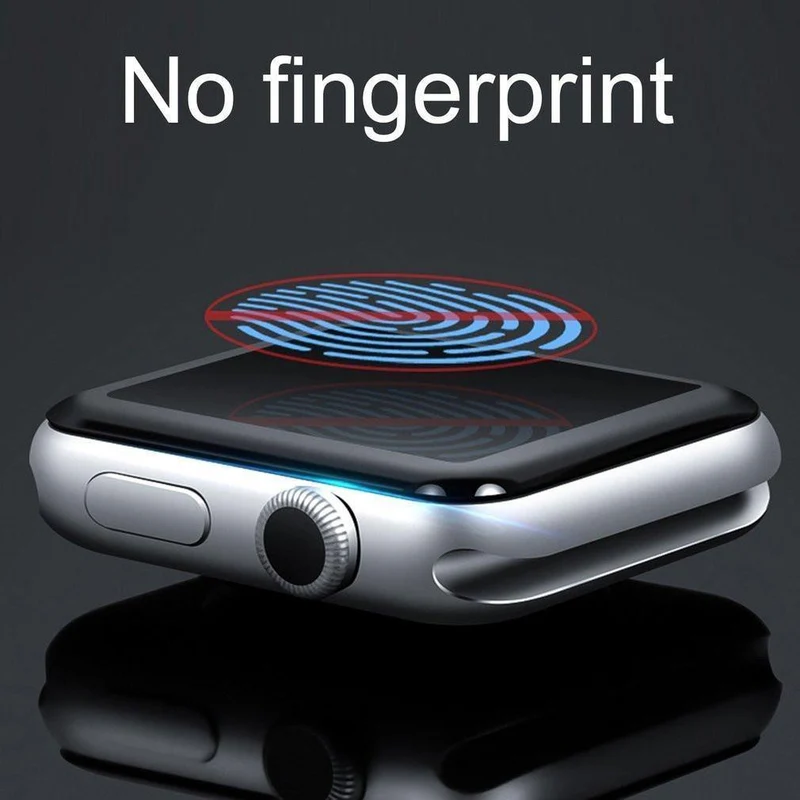 3D 0.26 mm Displayschutzfolie aus gehärtetem Glas für Apple Watch für iWatch