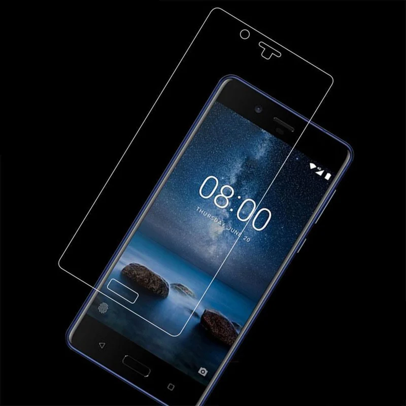 Glas für Nokia 8 Bildschirm gehärtet