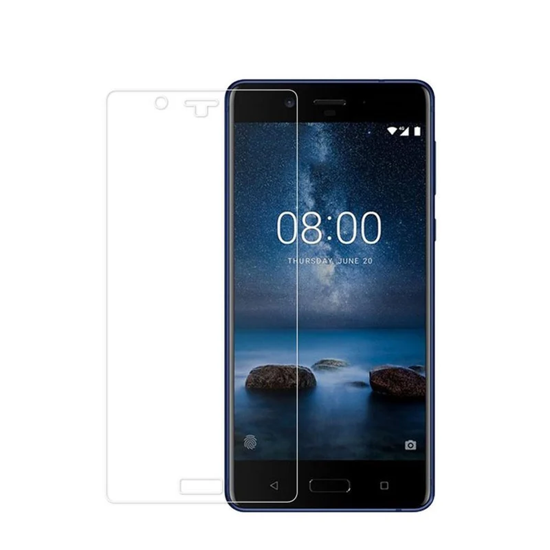 Glas für Nokia 8 Bildschirm gehärtet