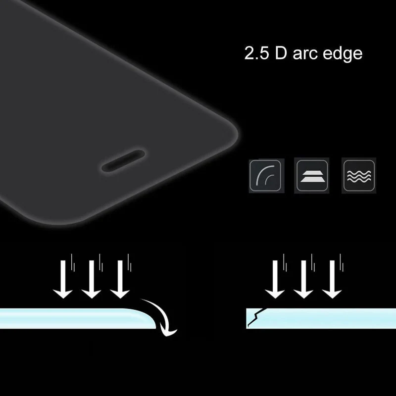 Glas für Nokia 8 Bildschirm gehärtet