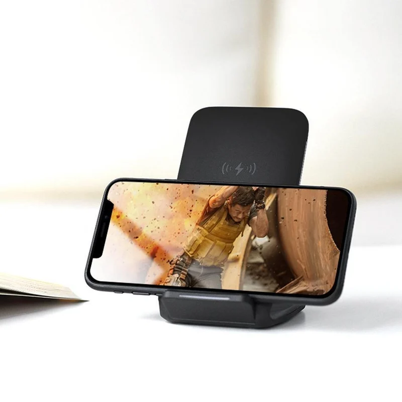 Qi Wireless-Ladegerät für iPhone X 8 plus, ROCK Fast Charging Docking Wireless-Ladegerät für Samsung Note 8 S8 Plus S7 S6 Edge-Telefon