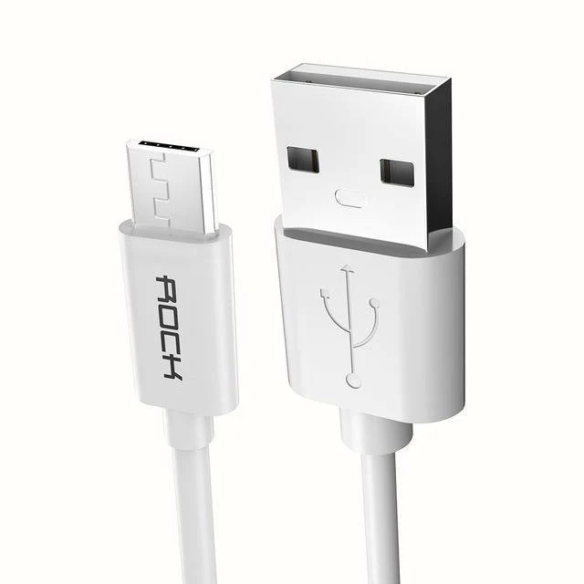 ROCK Micro-USB-Kabel 5V2A Schnellladekabel für Mobiltelefone USB-Ladekabel für SamSung Xiaomi Huawei Android Sync-Datumskabel