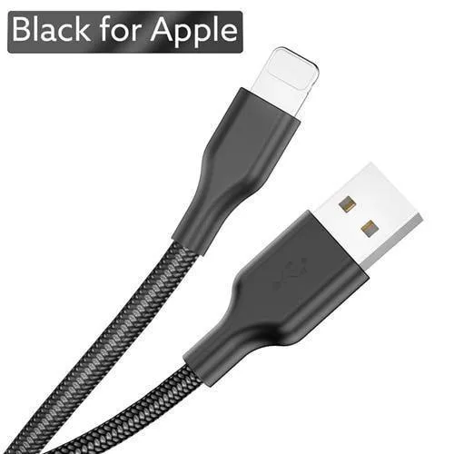 Rock USB-Kabel für iPhone X XS, schnelles Aufladen, Micro-Kabel für Samsung, Typ C, Datensynchronisierungskabel für Huawei, Xiaomi, Telefon-Ladekabel