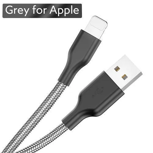 Rock USB-Kabel für iPhone X XS, schnelles Aufladen, Micro-Kabel für Samsung, Typ C, Datensynchronisierungskabel für Huawei, Xiaomi, Telefon-Ladekabel