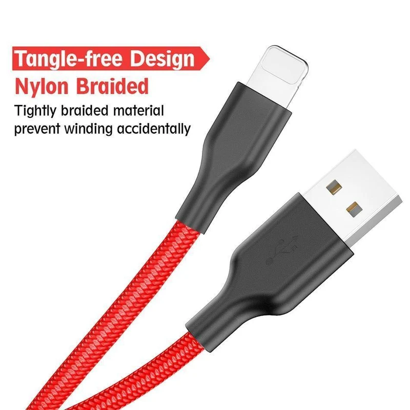 Rock USB-Kabel für iPhone X XS, schnelles Aufladen, Micro-Kabel für Samsung, Typ C, Datensynchronisierungskabel für Huawei, Xiaomi, Telefon-Ladekabel
