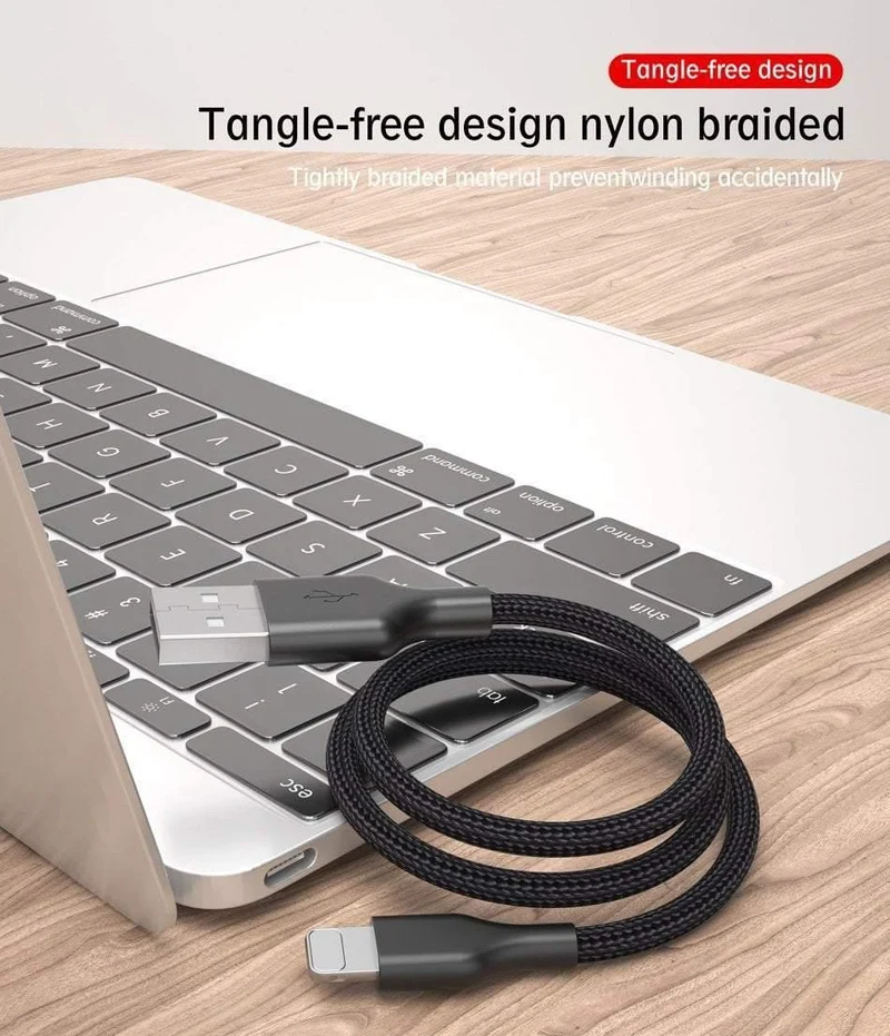 ROCK USB-Kabel für iPhone 5 5S 6 6S 7 8 Plus XS MAX XR X USB-Ladedaten-Synchronisierungskabel für iPad iOS Handy-Ladekabel