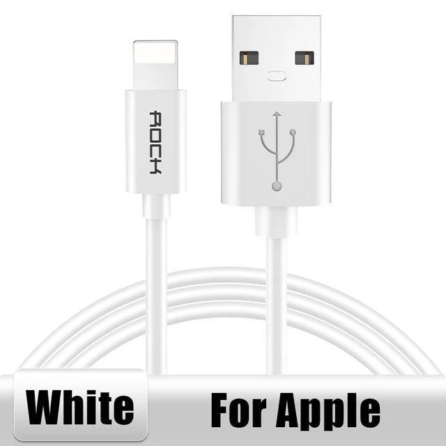 ROCK Handy-USB-Kabel für iPhone X Schnelleres Ladekabel Micro-USB-Kabel für Huawei Xiaomi USB-C-Datensynchronisierungskabel für SamSung