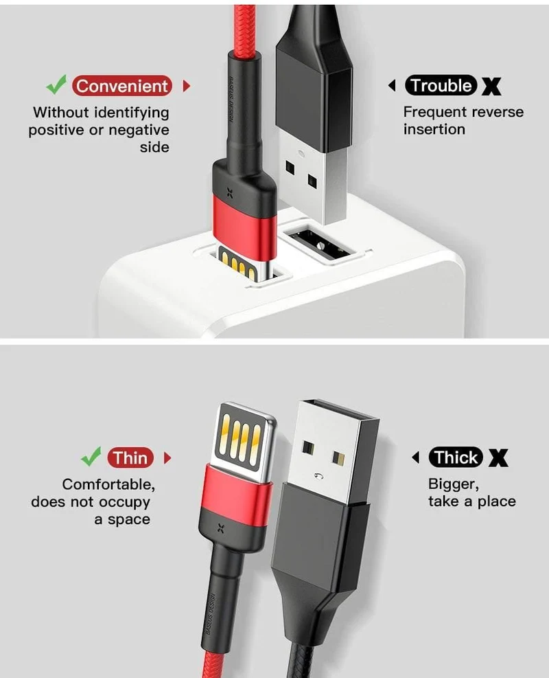 Baseus USB-Kabel für iPhone XS Max XR X 8 7 6 6s Plus 5 5S SE iPad Pro 2.4A Schnelllade-Ladegerät Datenkabel Handykabel