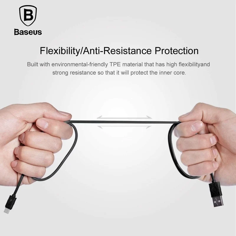 Baseus Micro-USB-Kabel Schnelle Datenaufladung Ladegerät Micro-USB-Kabel Für Samsung Huawei Xiaomi Android-Handykabel