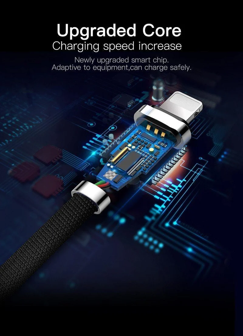 Baseus Zinklegierung USB-Kabel für iPhone Xs Max Xr X 8 7 6 6s Plus 5 5s se Handykabel Schnelles Datenladekabel
