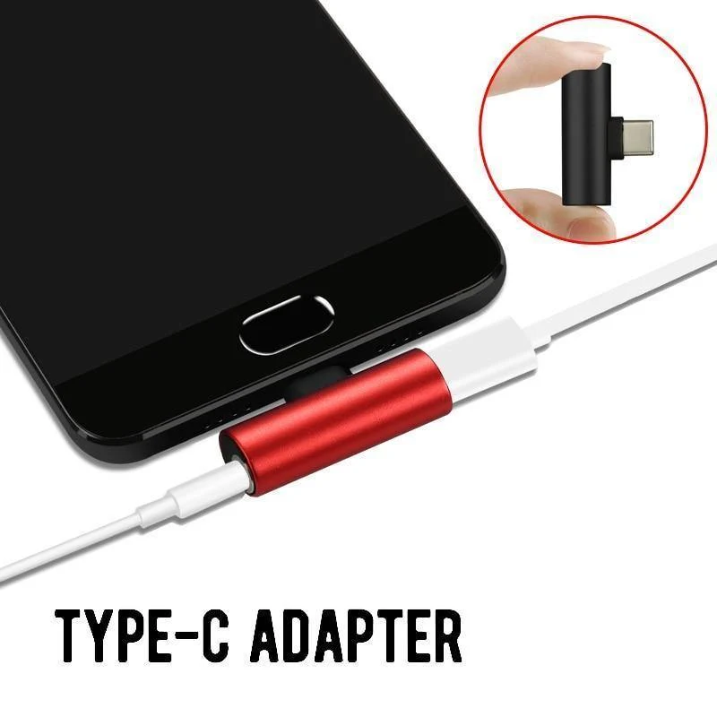 Typ C zu 3.5MM Adapter Handy Kopfhörer Audio Adapter für Xiaomi für Android USB-C Kopfhörer Splitter Konverter Adapter