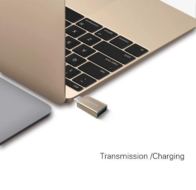 REMAX Mobiltelefonadapter OTG TYPE-C auf USB-Adapter Mini-Anschluss Schnellladung für U-Disk auf Typ C auf USB 2.0/3.0/3.1