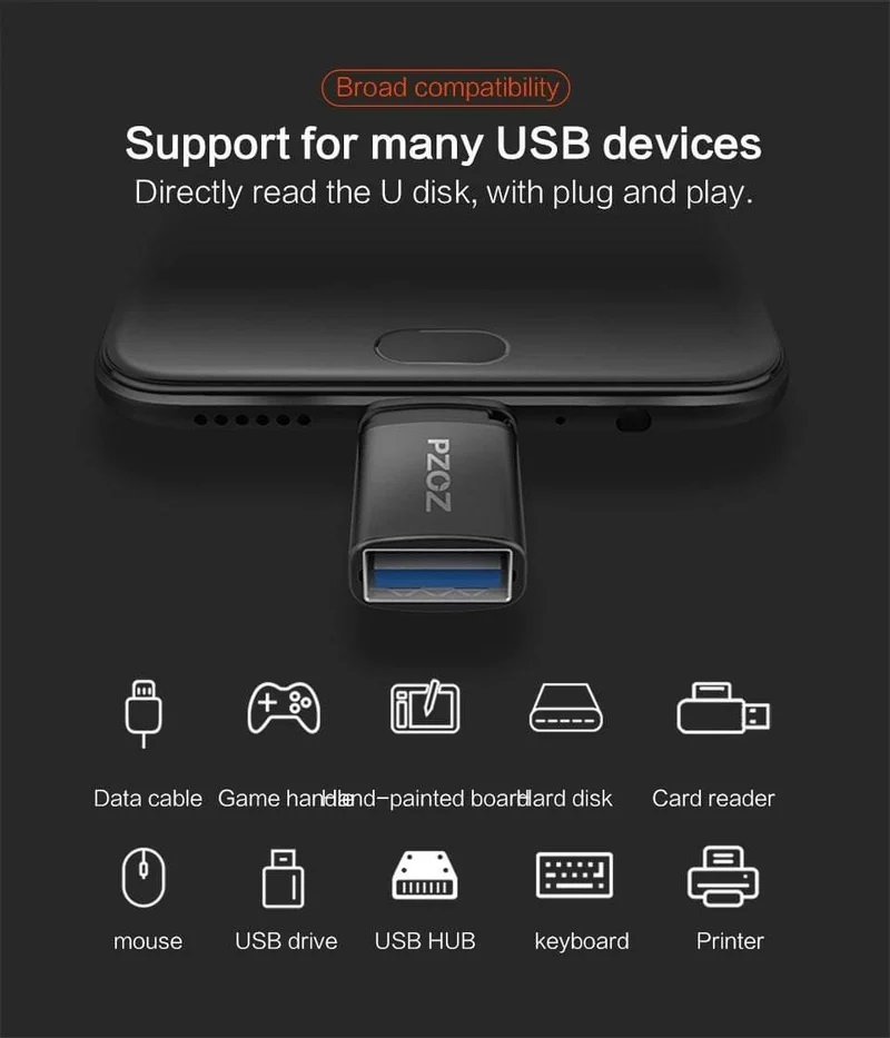 OTG Typ C zu USB C 3.0 zu Micro für iPhone MacBook Google XIAOMI Telefon Tablet Gebühr Datenkabel Typ-C USB otg Adapter