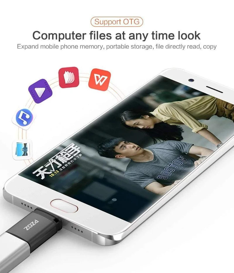 OTG Typ C zu USB C 3.0 zu Micro für iPhone MacBook Google XIAOMI Telefon Tablet Gebühr Datenkabel Typ-C USB otg Adapter