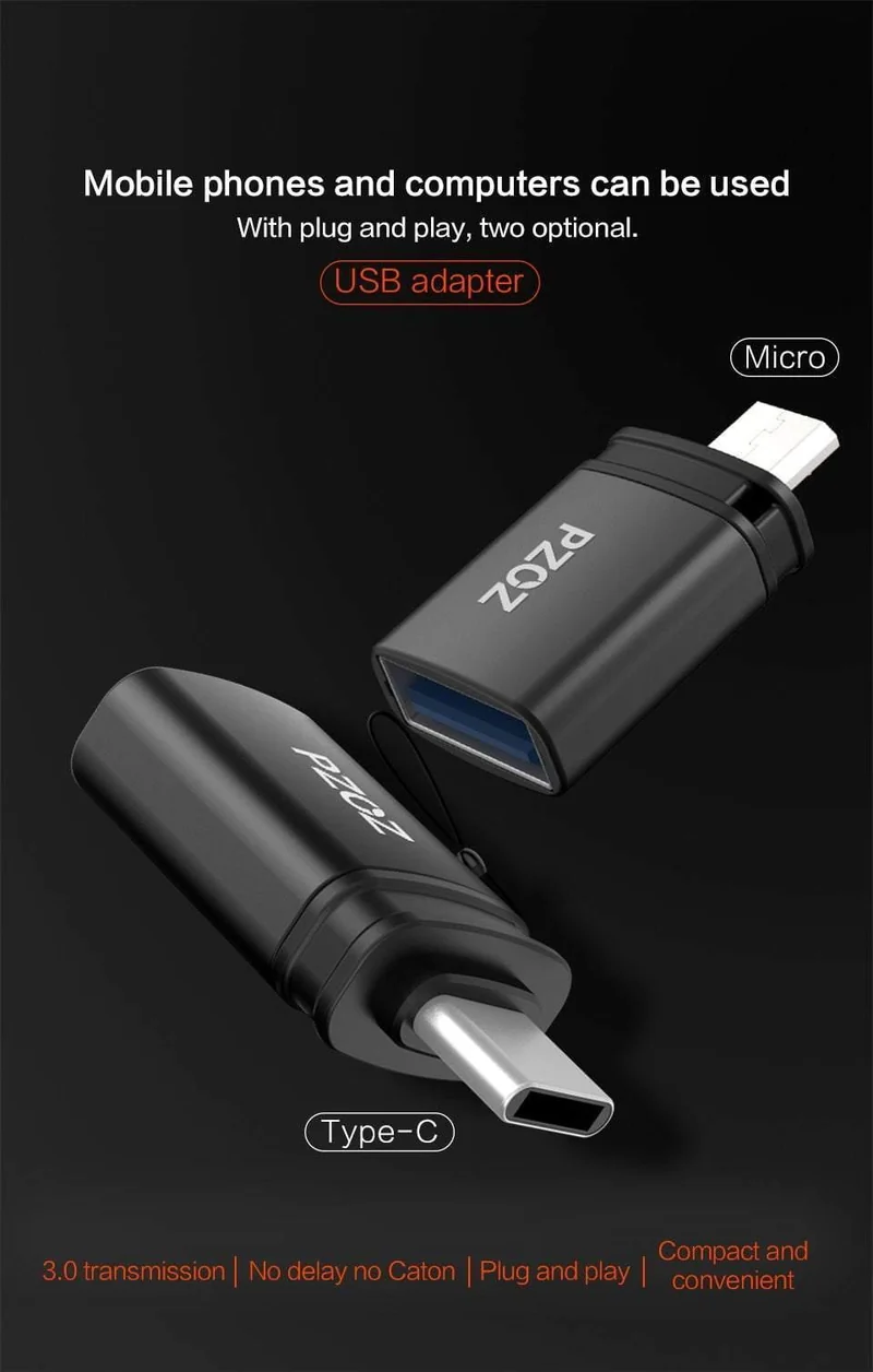 OTG Typ C zu USB C 3.0 zu Micro für iPhone MacBook Google XIAOMI Telefon Tablet Gebühr Datenkabel Typ-C USB otg Adapter