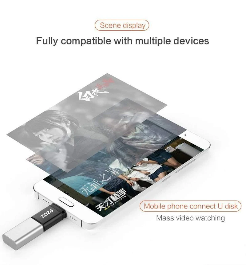 OTG Typ C zu USB C 3.0 zu Micro für iPhone MacBook Google XIAOMI Telefon Tablet Gebühr Datenkabel Typ-C USB otg Adapter
