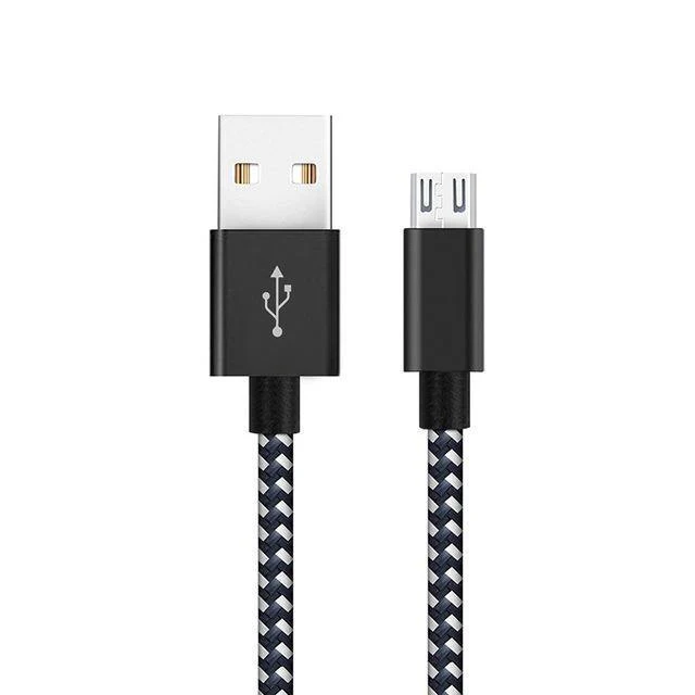 [3er-Pack] Micro-USB-Kabel, 2.4 A, Schnellladekabel, Suntaiho, Nylongeflecht, USB-Kabel, Datenladekabel für Samsung, LG, Android-Telefon