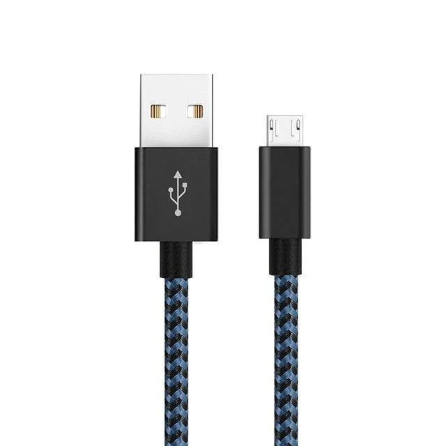 [3er-Pack] Micro-USB-Kabel, 2.4 A, Schnellladekabel, Suntaiho, Nylongeflecht, USB-Kabel, Datenladekabel für Samsung, LG, Android-Telefon