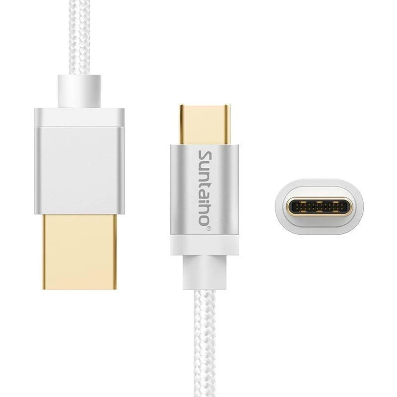 [3er-Pack] Suntaiho USB-C-Kabel, Schnellladekabel, Typ C 3.1, Pocophone F1, Datenkabel, Telefonladegerät für Samsung S9 S8 Note9, Xiaomi Huawei