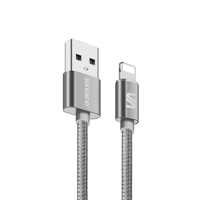 Suntaiho 10er-Pack USB-Kabel für iPhone, Schnellladekabel für iPhone 7 plus XS MAX 8 XR 5s 6s X iPad SE Telefon USB-Ladekabel