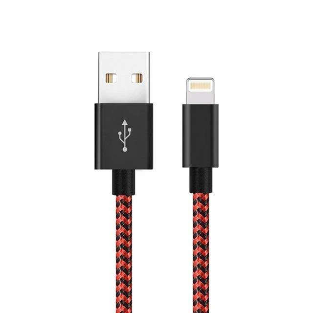 Suntaiho 10er-Pack USB-Kabel für iPhone, Schnellladekabel für iPhone 7 plus XS MAX 8 XR 5s 6s X iPad SE Telefon USB-Ladekabel
