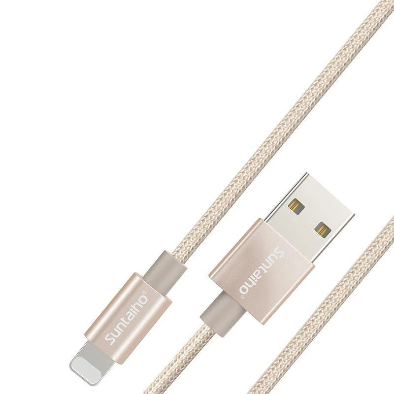 Suntaiho 10er-Pack USB-Kabel für iPhone, Schnellladekabel für iPhone 7 plus XS MAX 8 XR 5s 6s X iPad SE Telefon USB-Ladekabel