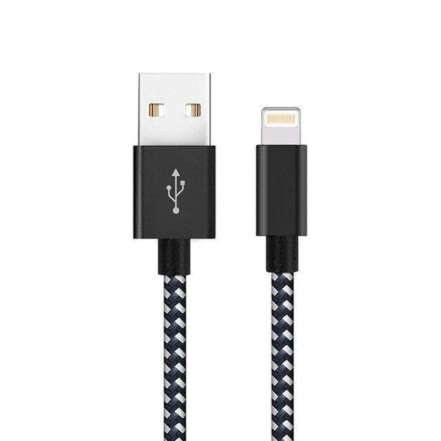 Suntaiho 10er-Pack USB-Kabel für iPhone, Schnellladekabel für iPhone 7 plus XS MAX 8 XR 5s 6s X iPad SE Telefon USB-Ladekabel