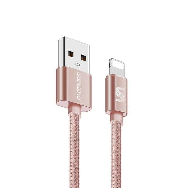 Suntaiho 10er-Pack USB-Kabel für iPhone, Schnellladekabel für iPhone 7 plus XS MAX 8 XR 5s 6s X iPad SE Telefon USB-Ladekabel