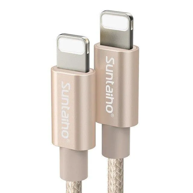 Suntaiho 10er-Pack USB-Kabel für iPhone, Schnellladekabel für iPhone 7 plus XS MAX 8 XR 5s 6s X iPad SE Telefon USB-Ladekabel