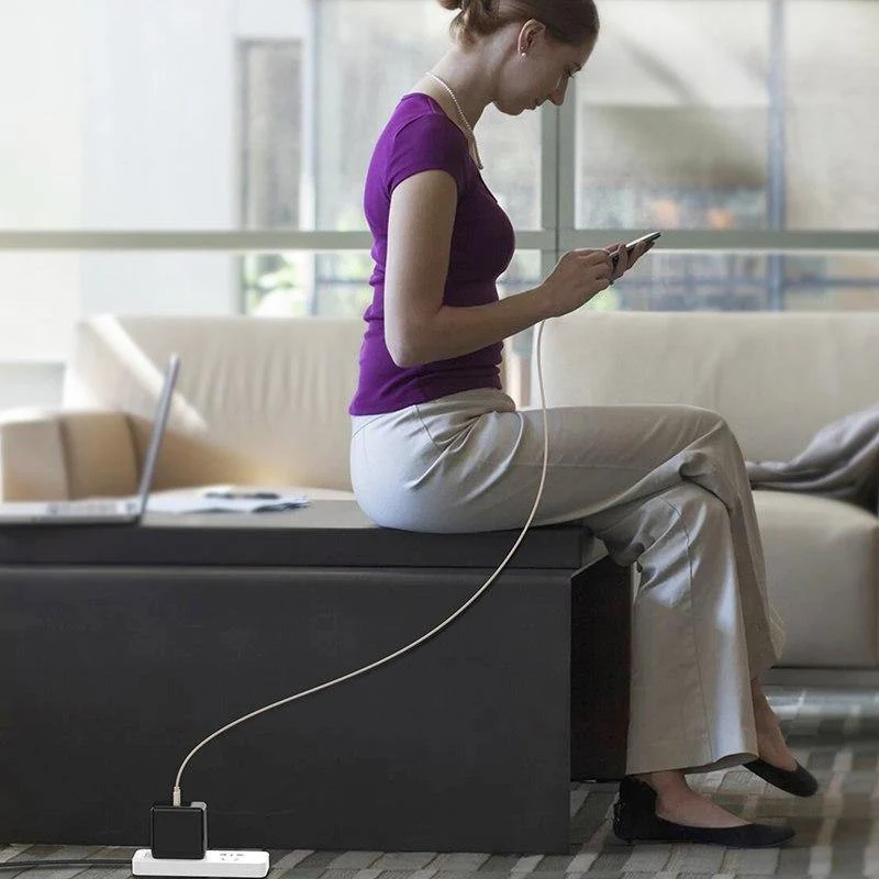 Suntaiho 10er-Pack USB-Kabel für iPhone, Schnellladekabel für iPhone 7 plus XS MAX 8 XR 5s 6s X iPad SE Telefon USB-Ladekabel