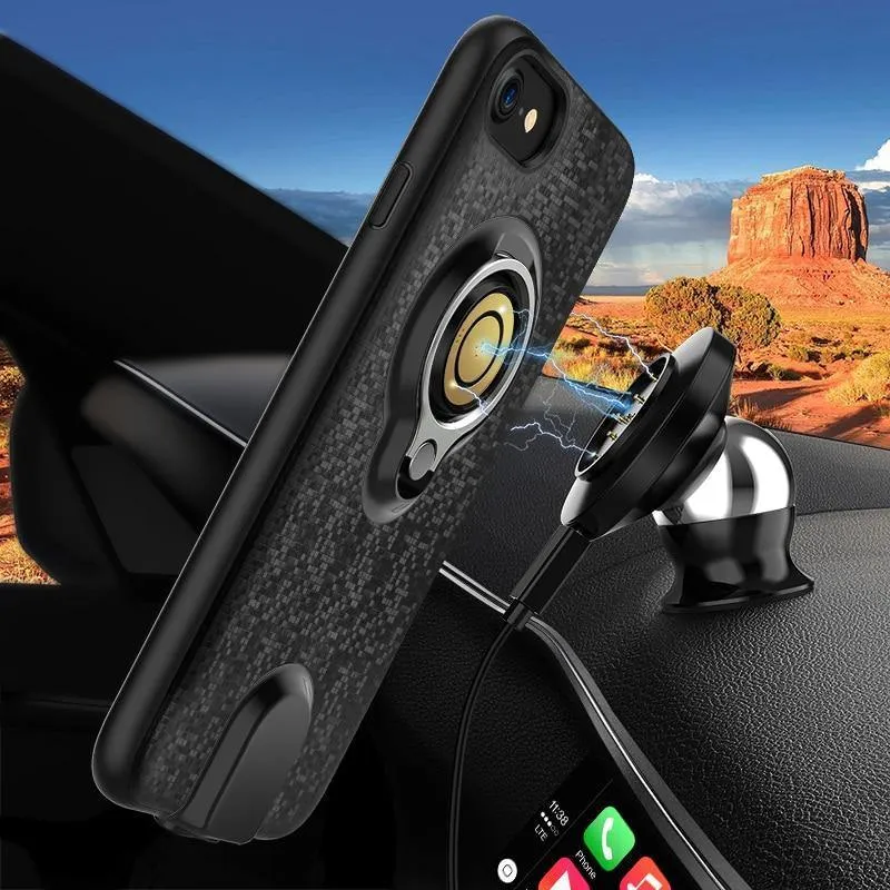 Suntaiho Kabelloses Auto-Ladegerät, magnetisches Ladegerät für iPhone 6s Plus, schnelles Aufladen, kabelloses magnetisches Laden, Phone7plus