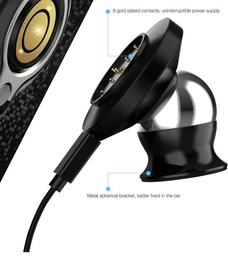 Suntaiho Kabelloses Auto-Ladegerät, magnetisches Ladegerät für iPhone 6s Plus, schnelles Aufladen, kabelloses magnetisches Laden, Phone7plus