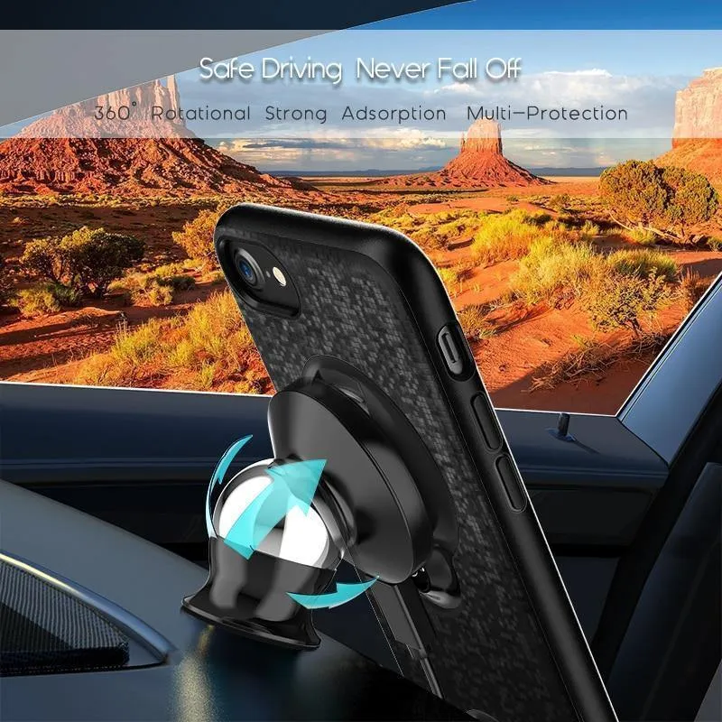 Suntaiho Kabelloses Auto-Ladegerät, magnetisches Ladegerät für iPhone 6s Plus, schnelles Aufladen, kabelloses magnetisches Laden, Phone7plus
