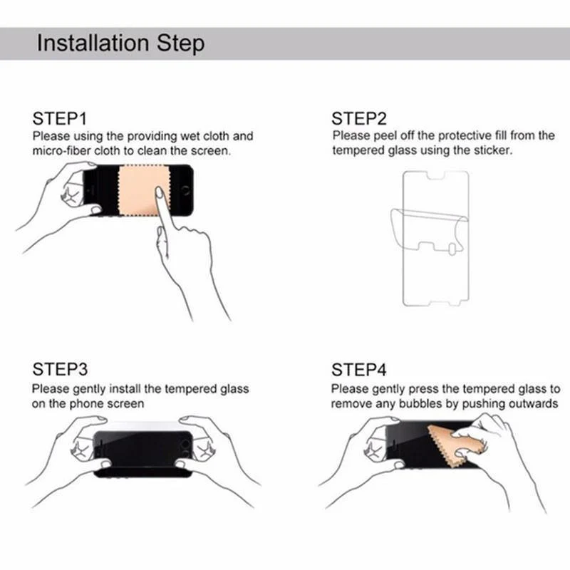 Plus Display aus gehärtetem Glas für Samsung S8