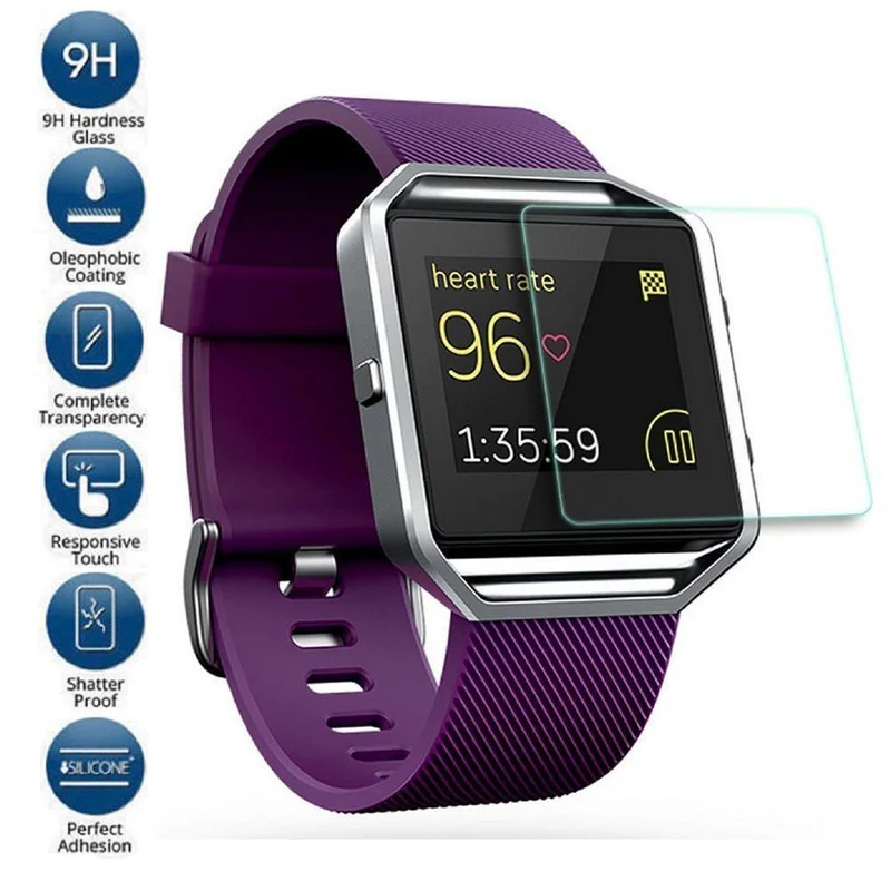 Fitbit Blaze Protector Display aus gehärtetem Glas
