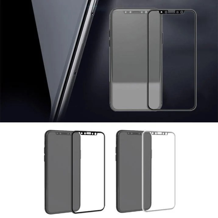 iPhone X-Abdeckung aus gehärtetem Glas